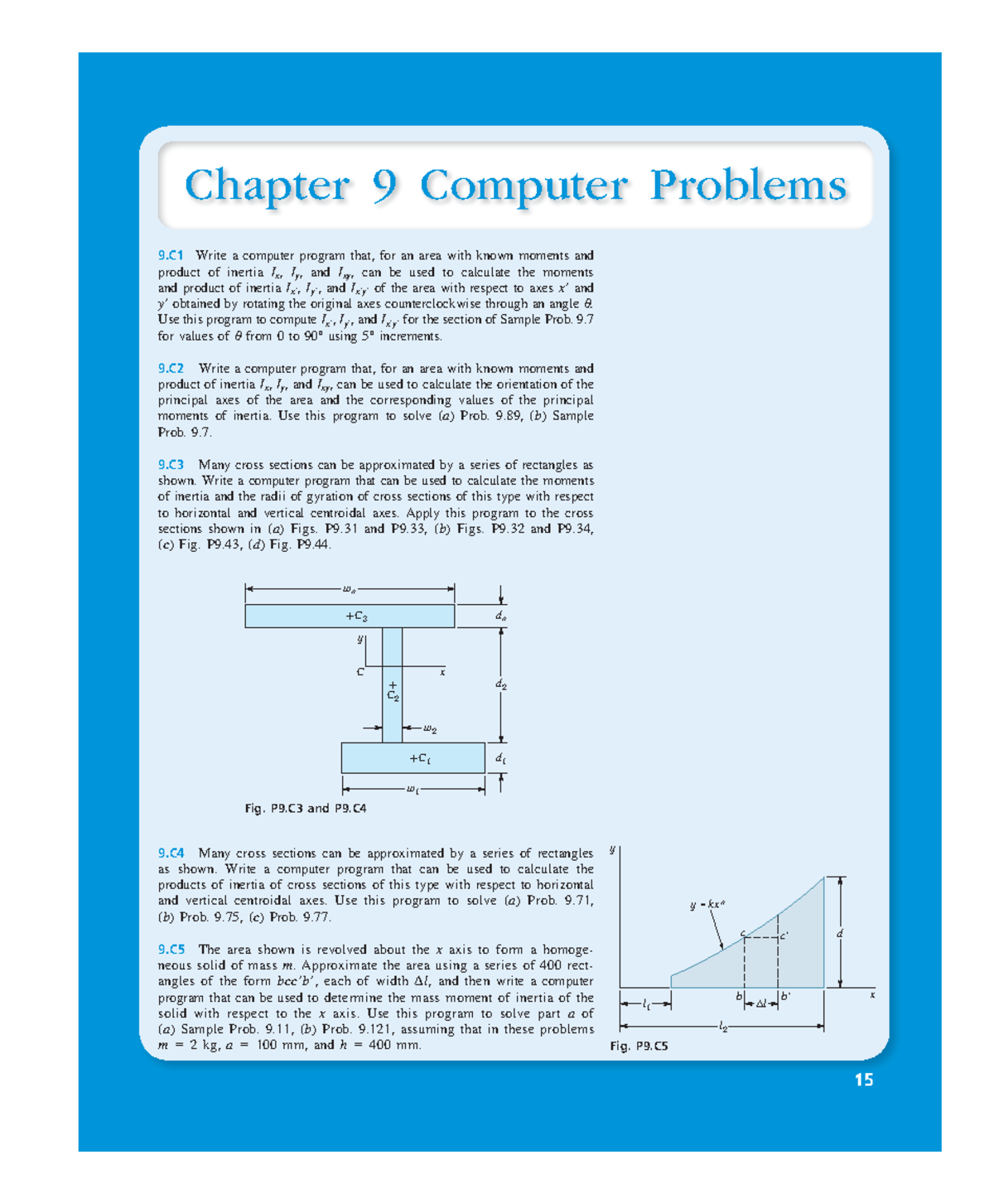 Bee87302 Computer Problems Solutions for Chapter 9 - Studocu