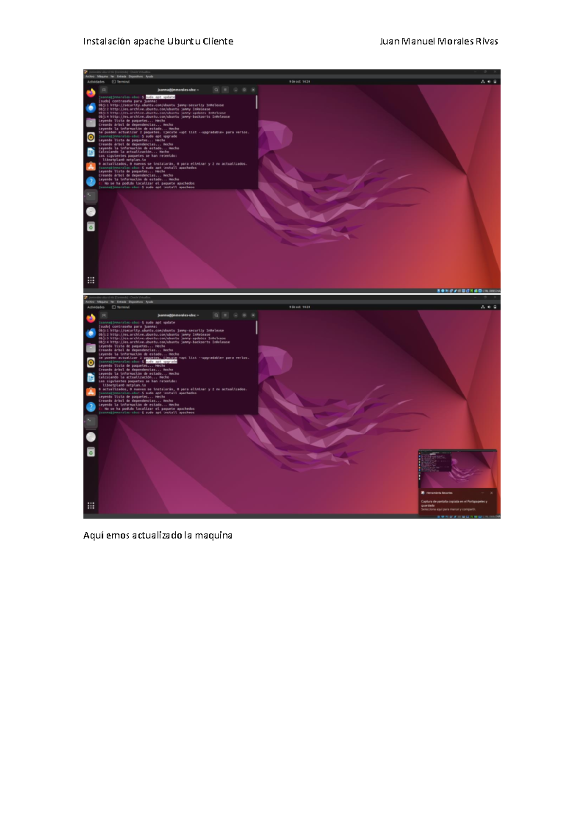 Instalacion apache - tarea de 2 de smr - Tecnologías de la Información ...
