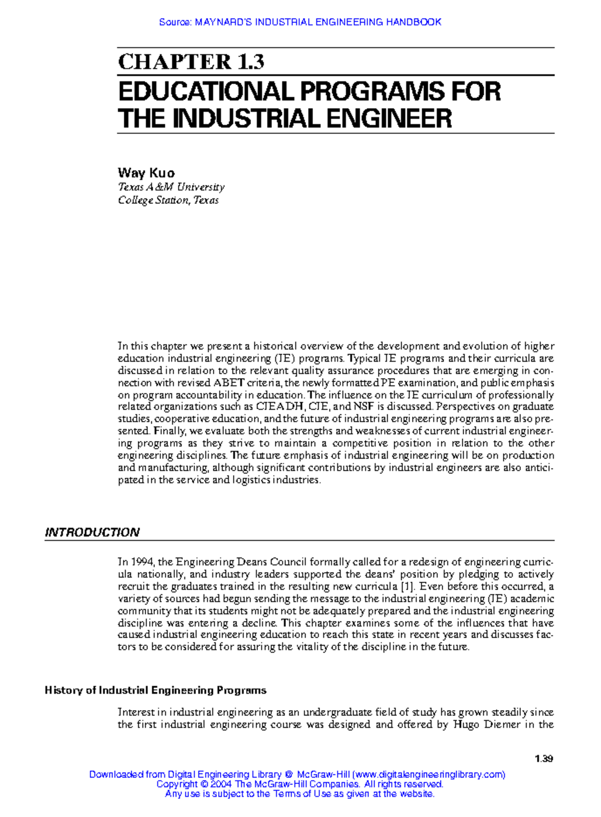 03- Educational Programs for Industrial Engineering: A Comprehensive ...