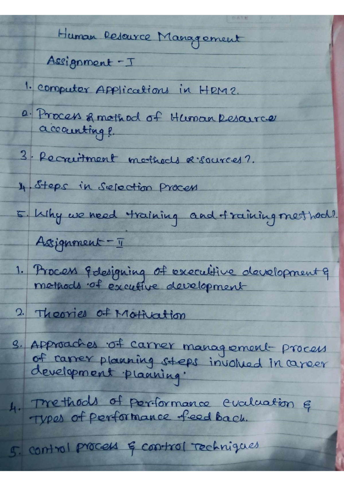 HRM 101: Comprehensive Assignment on Human Resource Management - Studocu