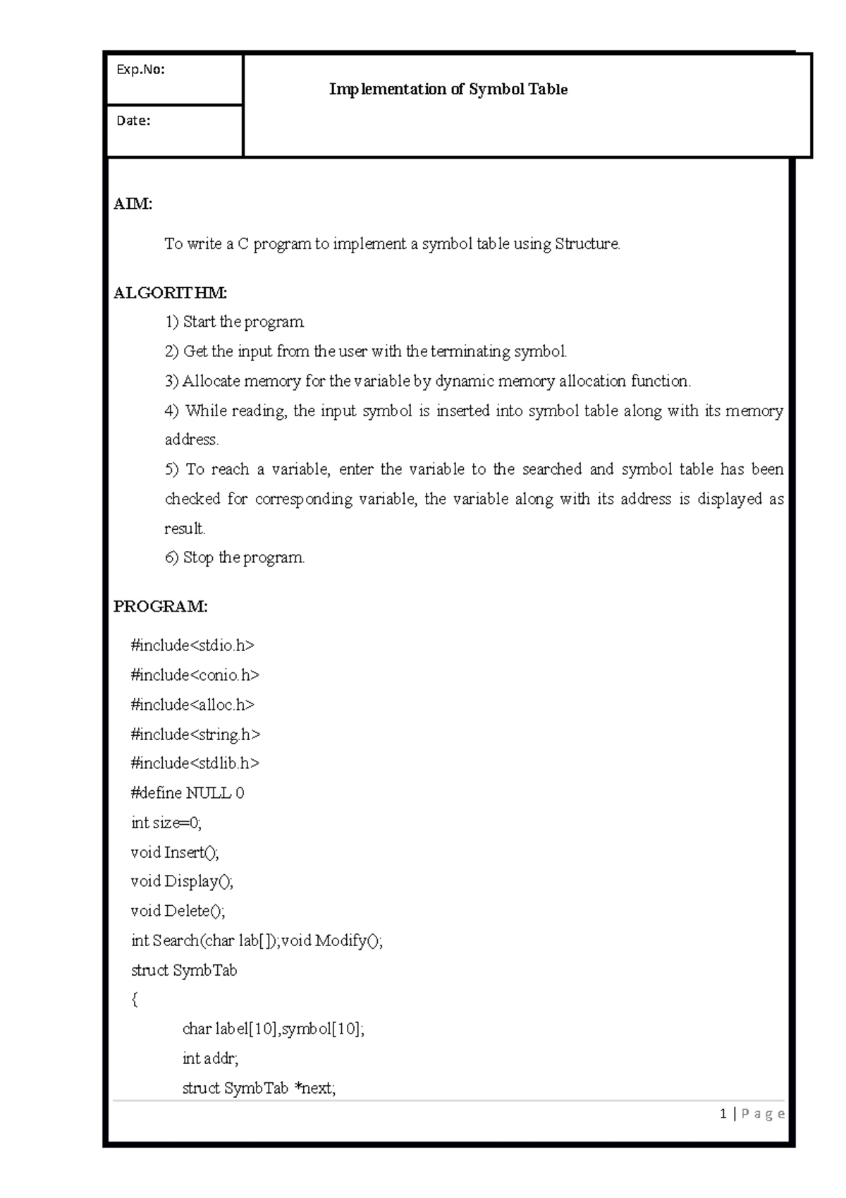 CD 78 100 - Compiler Design: Intermediate Code Generation Notes - Studocu