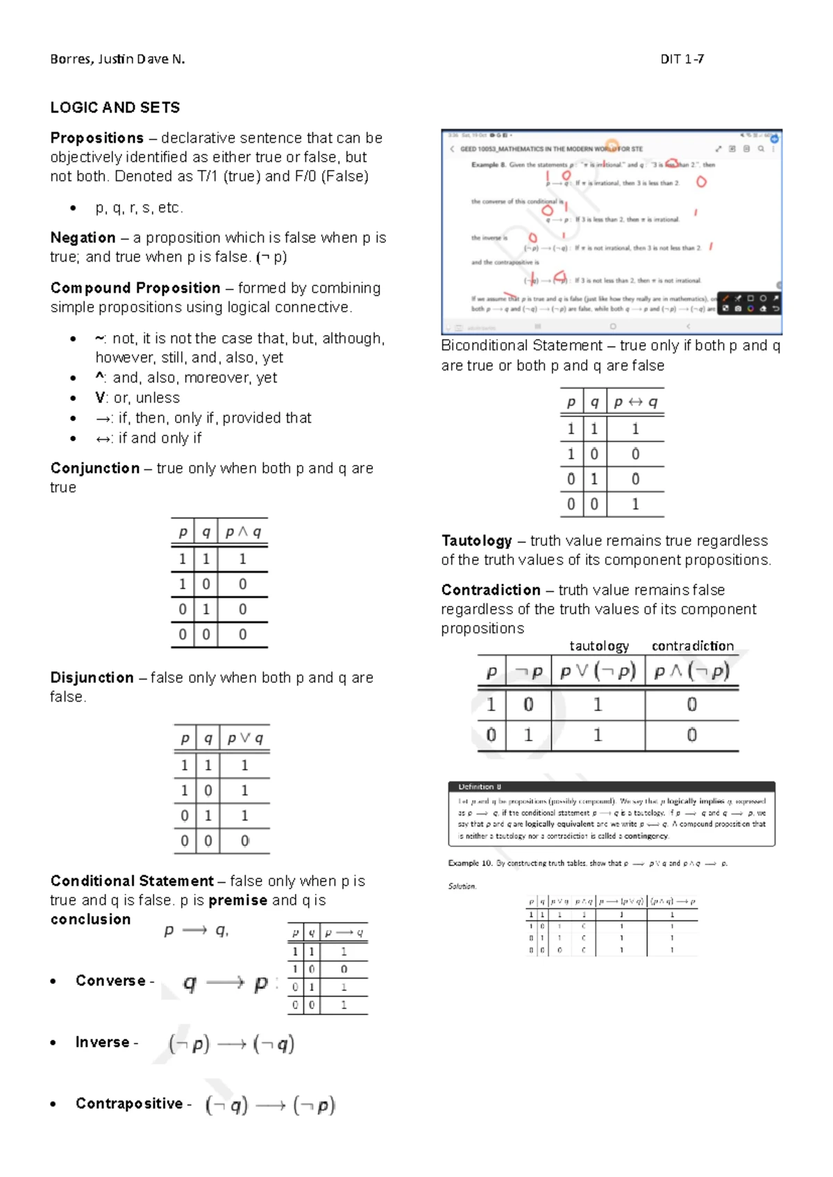 MMW 101: Fibonacci Sequence and Mathematical Language Review - Studocu