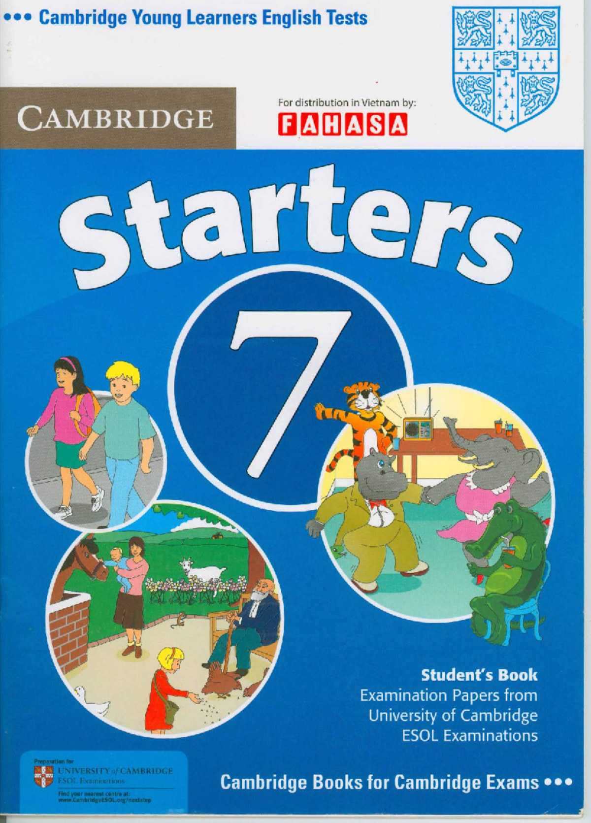 Starters 7 Book: Test Preparation and Practice Resources - Studocu