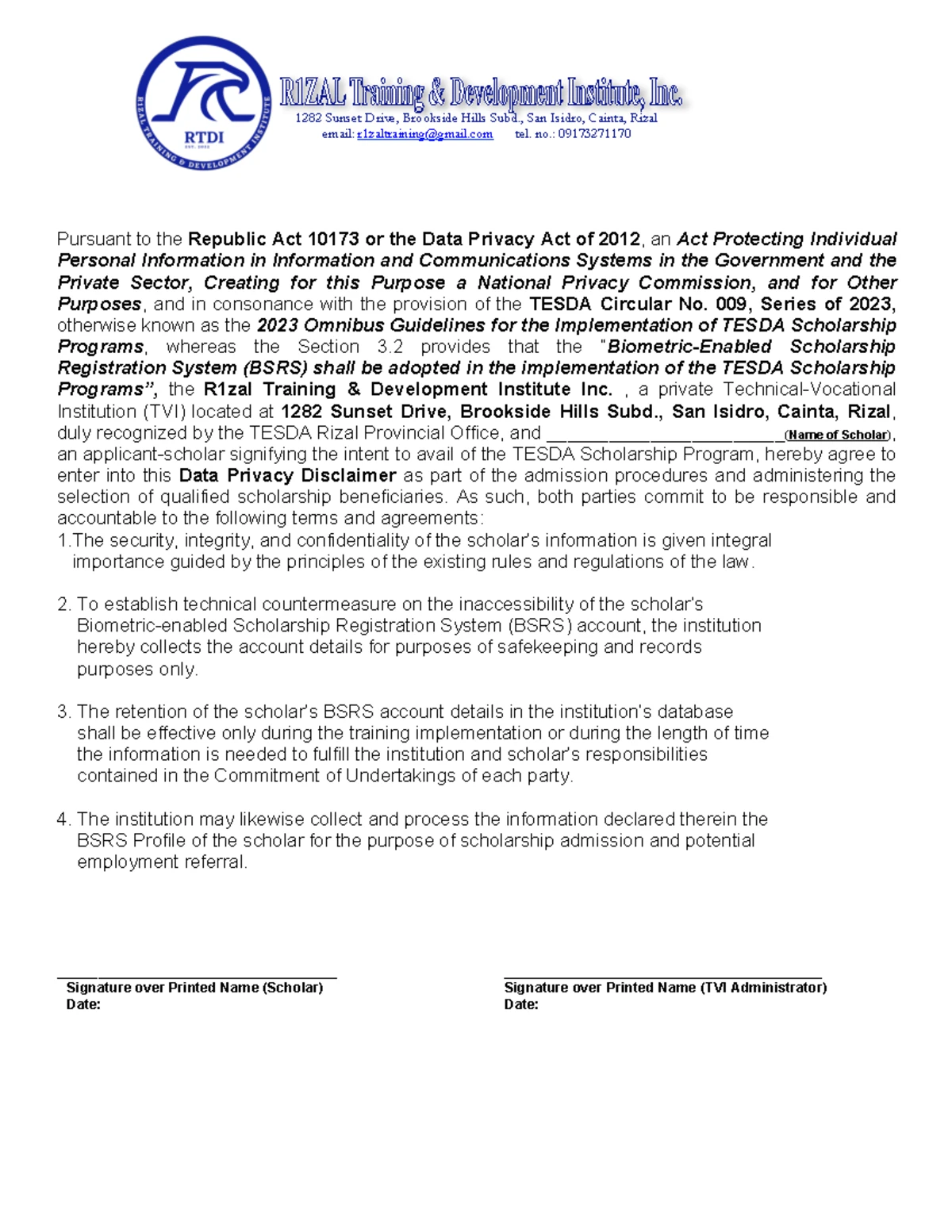 Prom Night Consent Form for SPTA Event - February 14, 2025 - Studocu