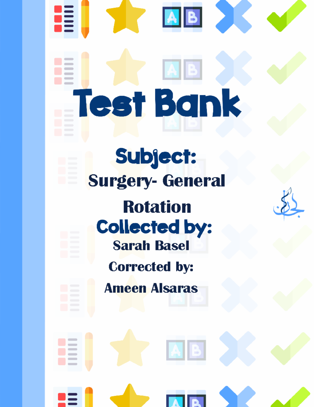 Surgery- General Rotation - Exam Review and Key Topics Checklist - Studocu