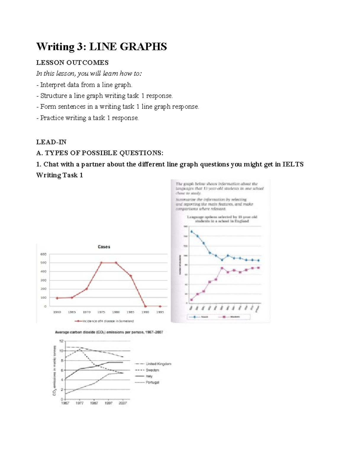 ID1 - Writing 3 - Line Graphs: Analyzing Trends and Responses - Studocu