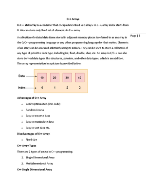Topic 1 Introduction to C++ and Basic Concepts - TOPIC 1: INTRODUCTION ...