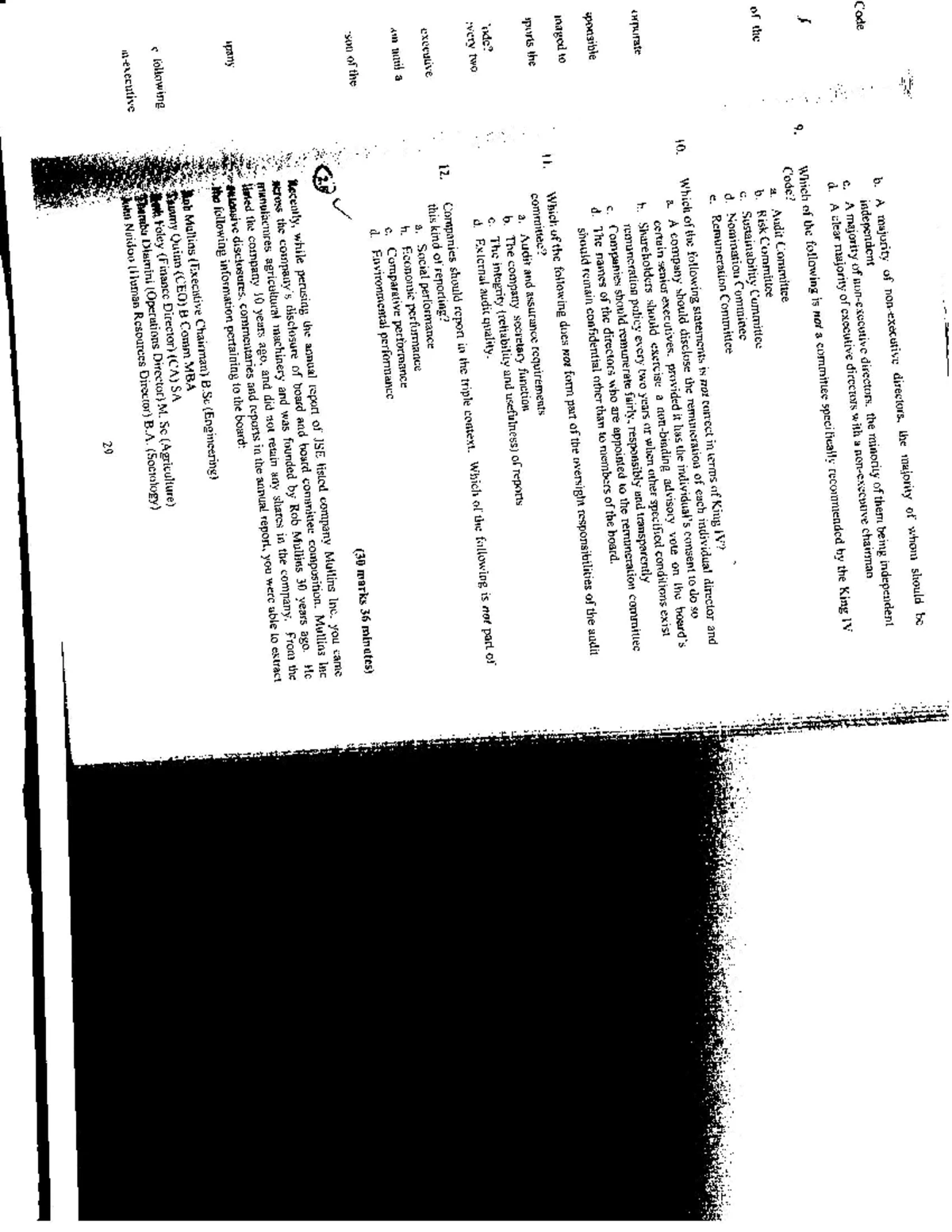 Application of King IV Principles by Long4Life Ltd (2022) - Studocu