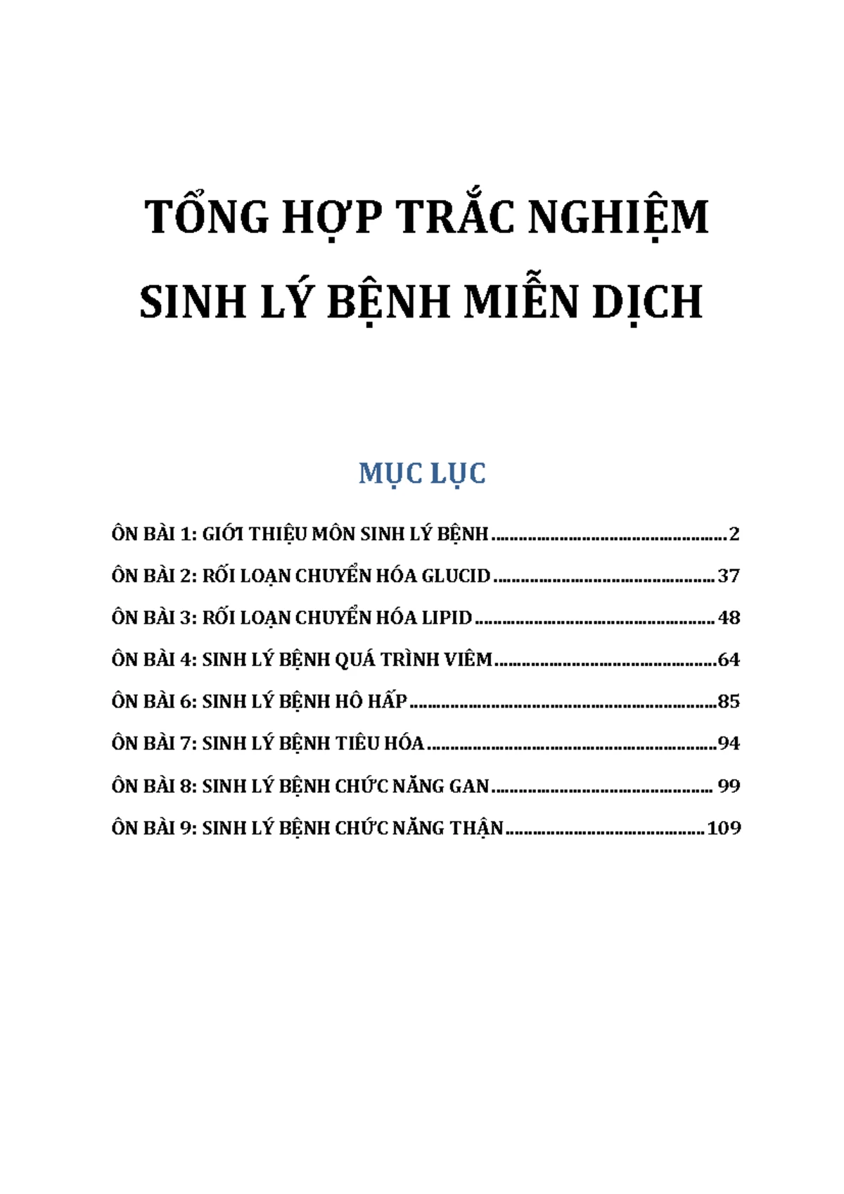 BÀI GIẢNG SINH LÝ BỆNH HÔ HẤP TRÌNH BÀY NGUYÊN NHÂN VÀ DIỄN TIẾN BỆNH
