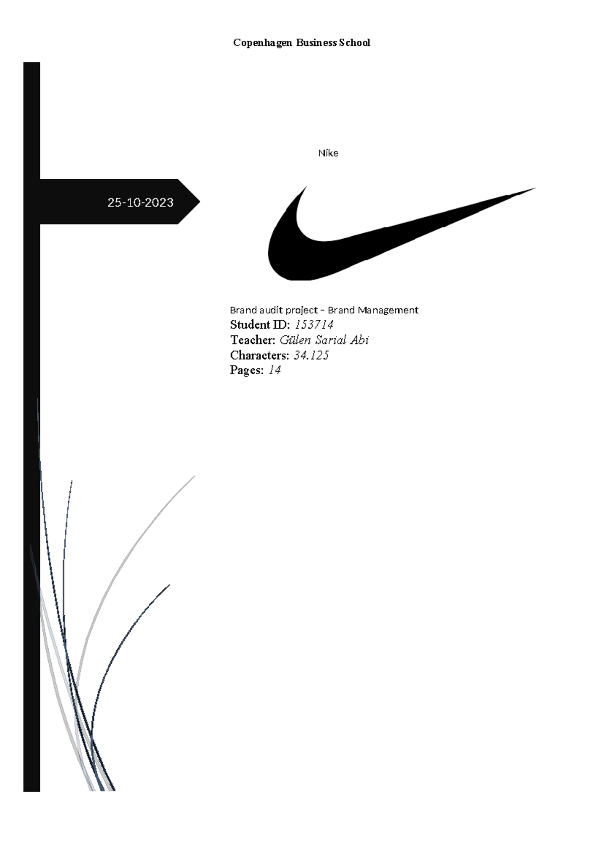 nike brand management