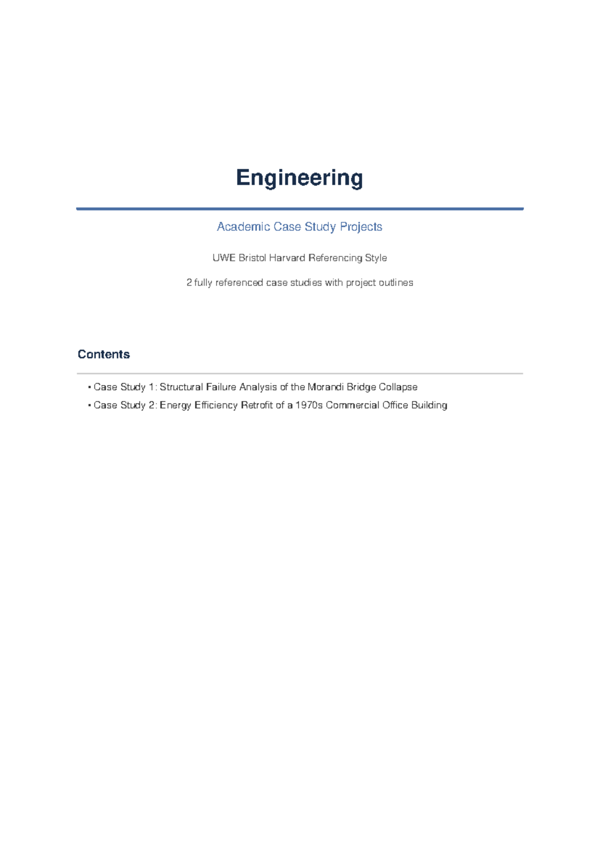 Engineering Case Studies: Structural Failure & Energy Retrofit Analysis ...