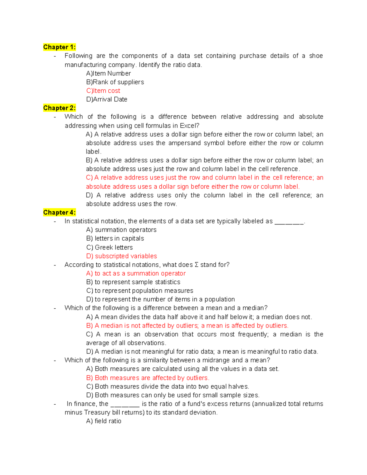 BA - Business Analysis: Concepts and Applications in Data Handling ...