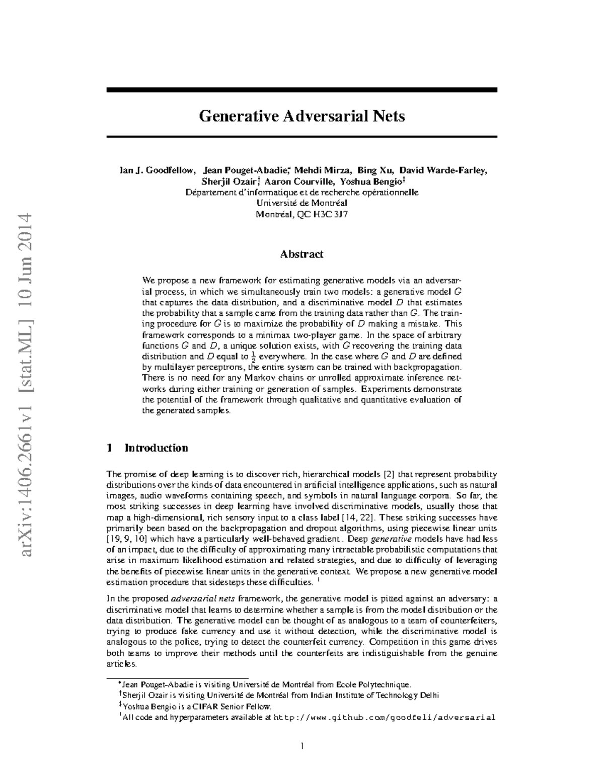 Generative Adversarial Networks (GAN) Overview and Insights - Studocu