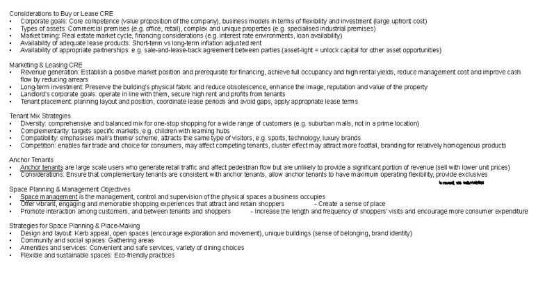 RE1707 3 - Considerations for Buying or Leasing Commercial Real Estate - Document Preview