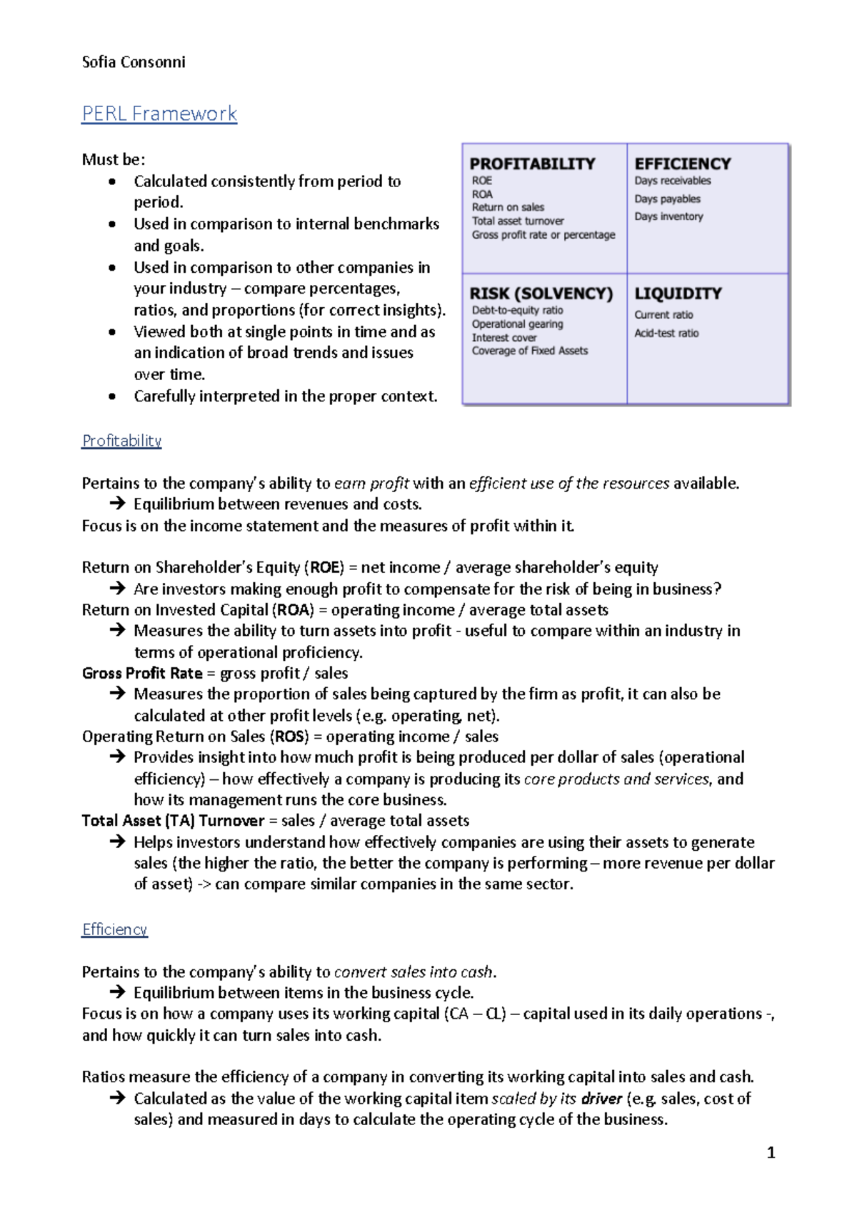 Performance Measurement - PMCS Framework Overview and Insights - Studocu