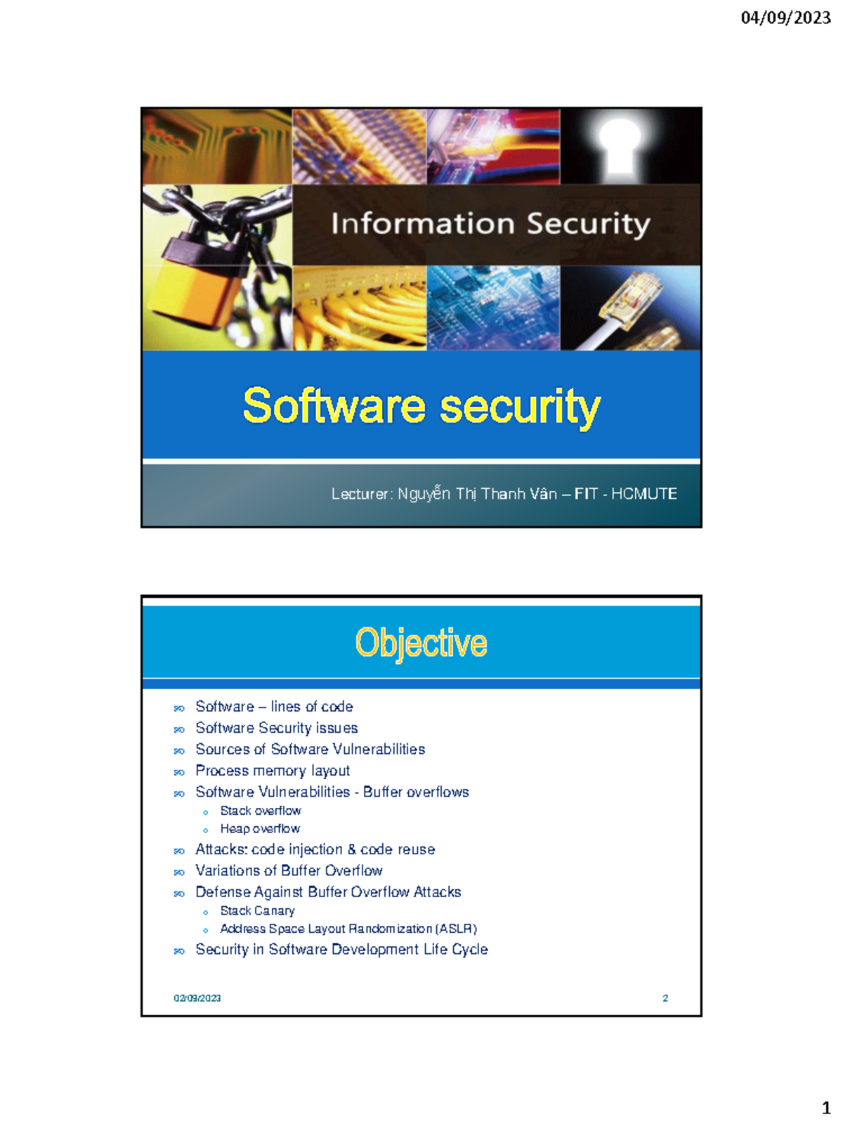 Chapter 3 - Key Concepts and Challenges in Software Security - Studocu