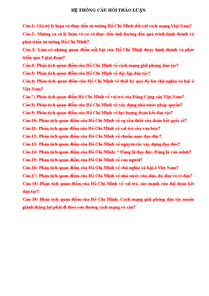 [Solved] Phn tch c lp dn tc gn lin vi thng nht v ton vn lnh th trong mn ...