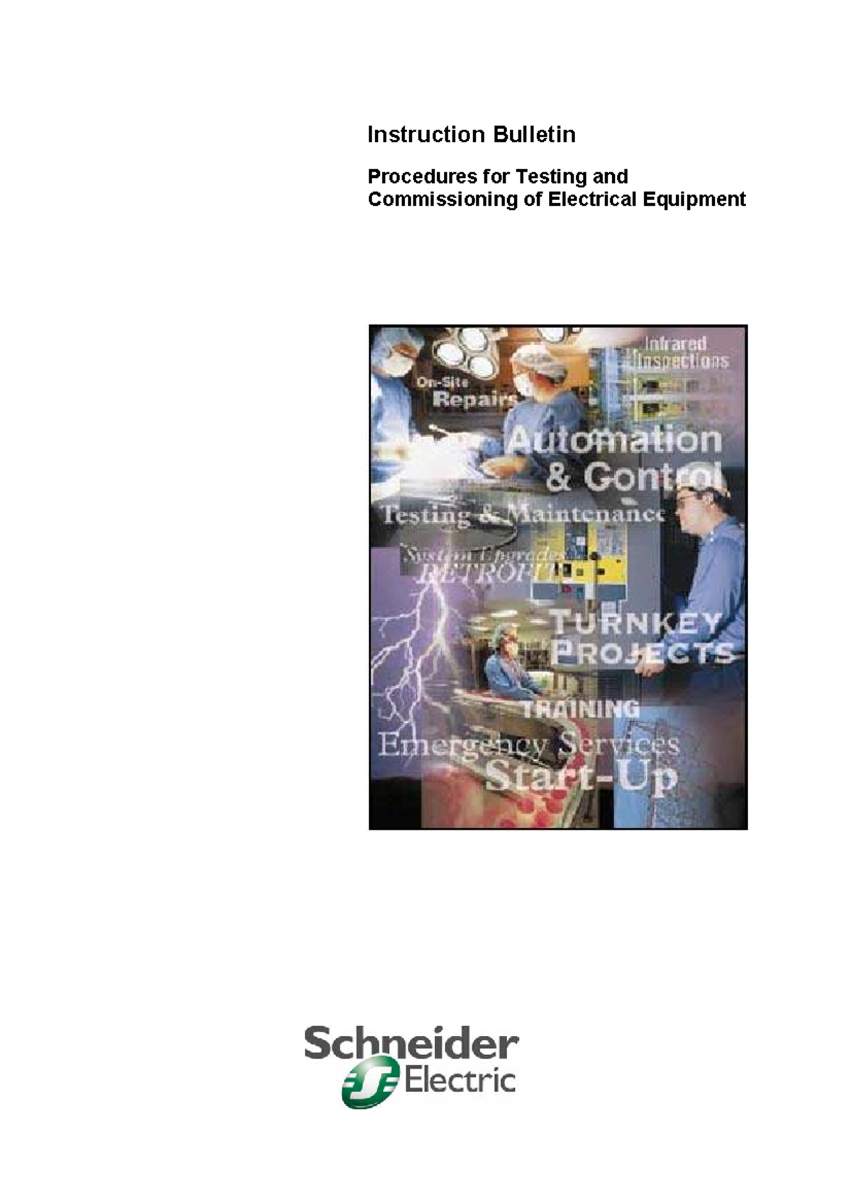 Testing and Commissioning Procedures for Electrical Equipment (EPS ...
