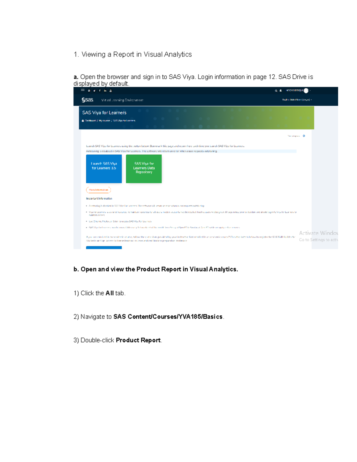 A2 NS - Visual Analytics Chapter 1: Product Report Insights - Studocu