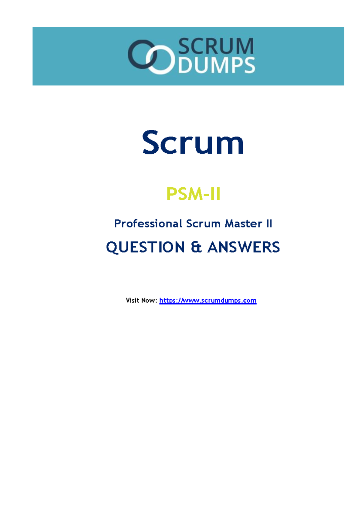 PSM-II Exam Review Questions – Boost Your Confidence - Studocu