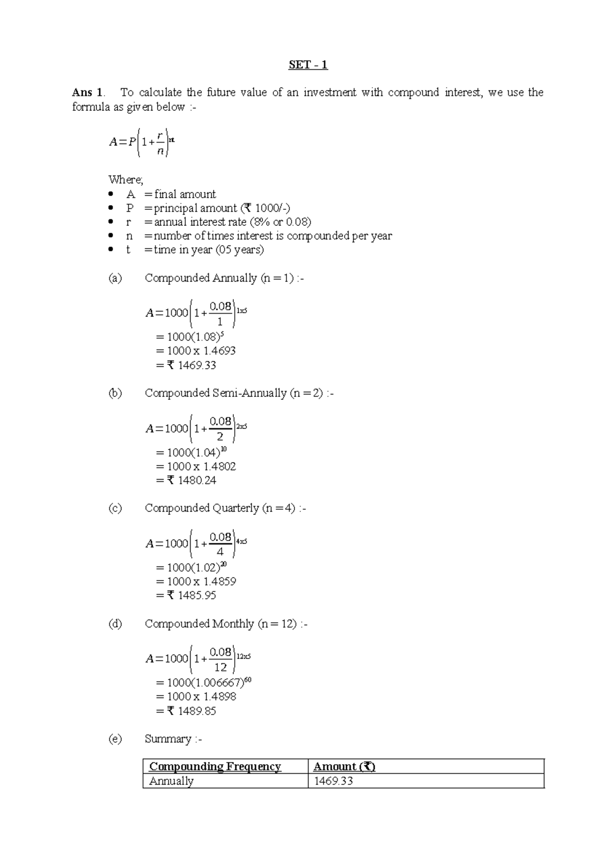 Financial Management Concepts and Calculations - DBB2104 - Studocu