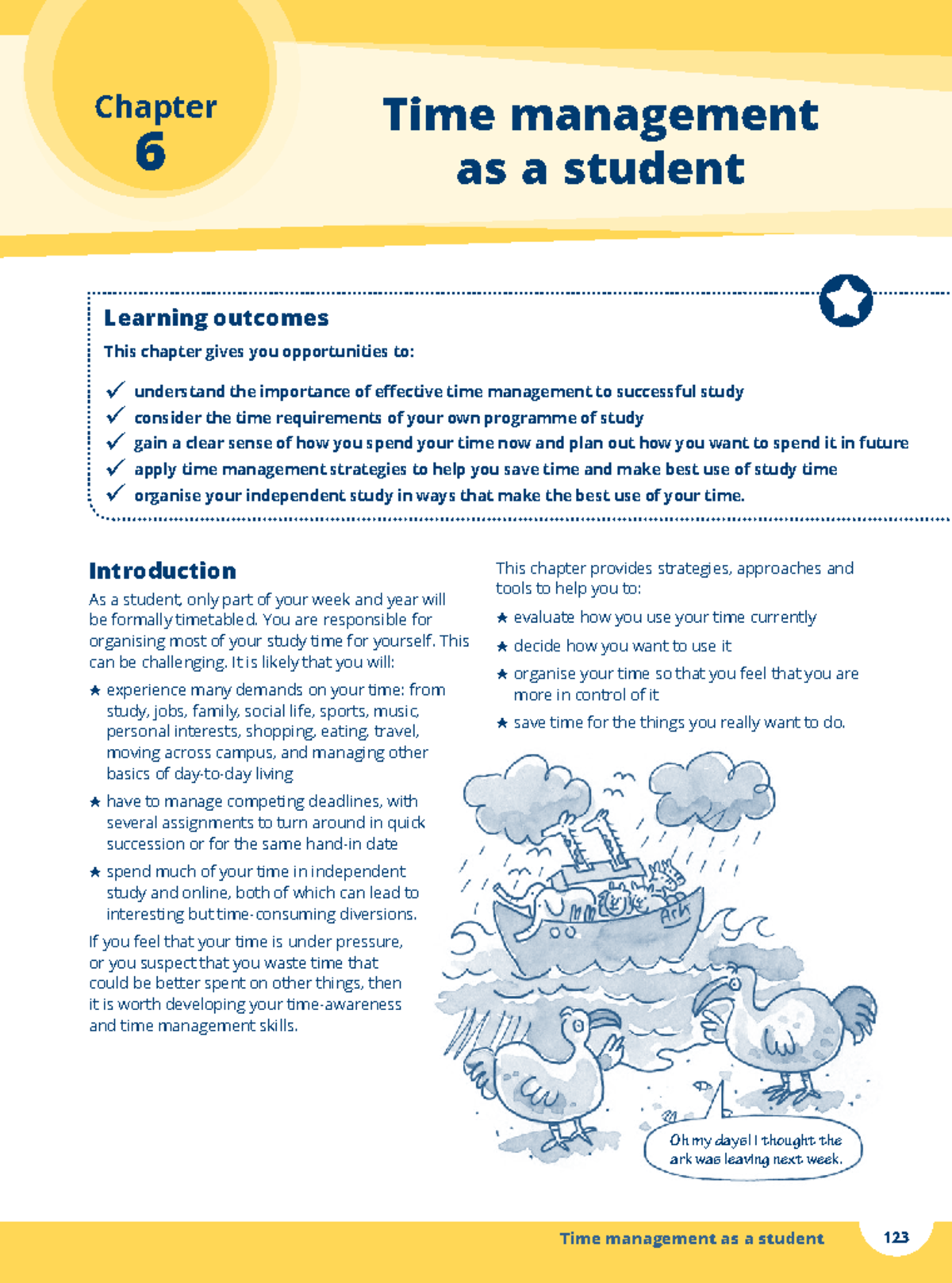 Chapter 6 - Effective Time Management Strategies for Students - Studocu