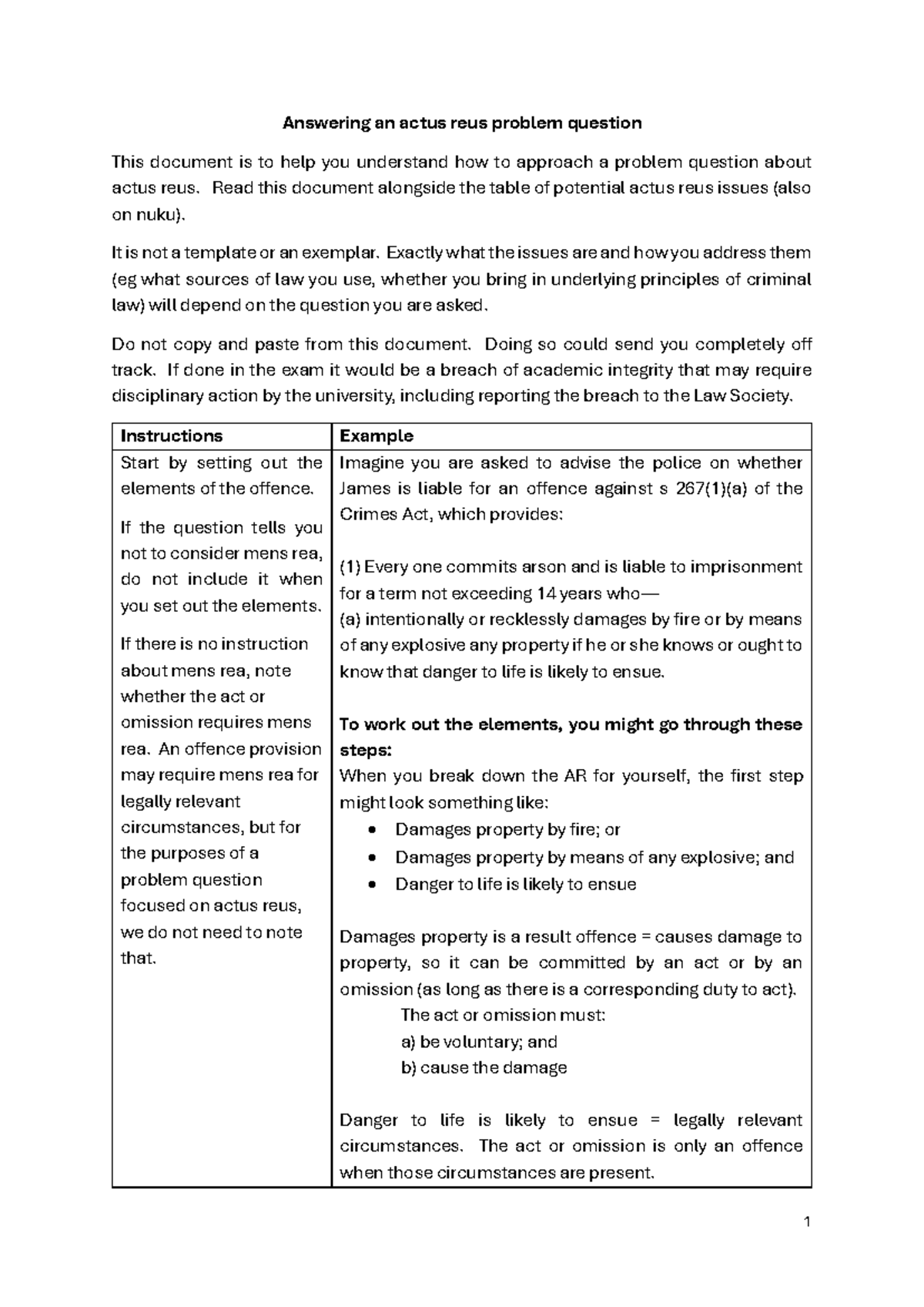 Answering an AR Problem Question: A Guide for Laws 214 Students - Studocu