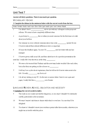 UNIT 1 MARKET LEADER - Unit 1 value for money - worth the price durable ...