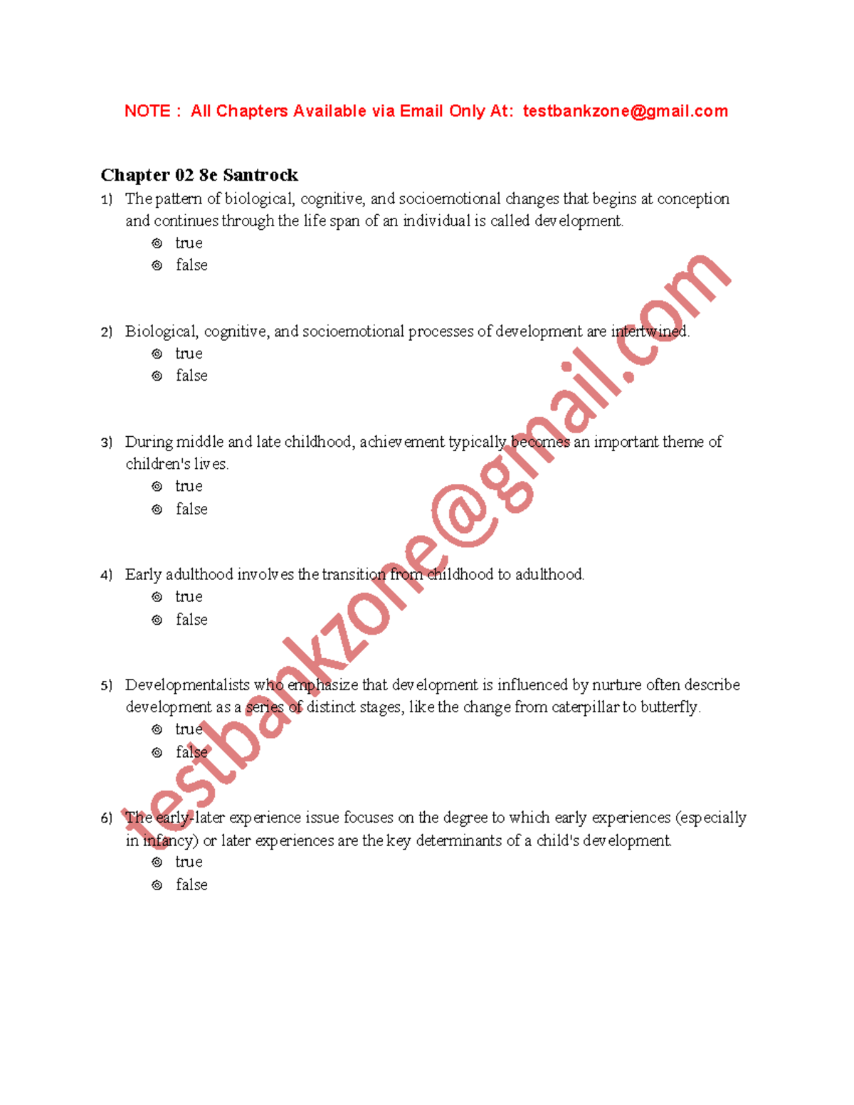 Test Bank & Solutions Manual for Educational Psychology 8th Edition ...
