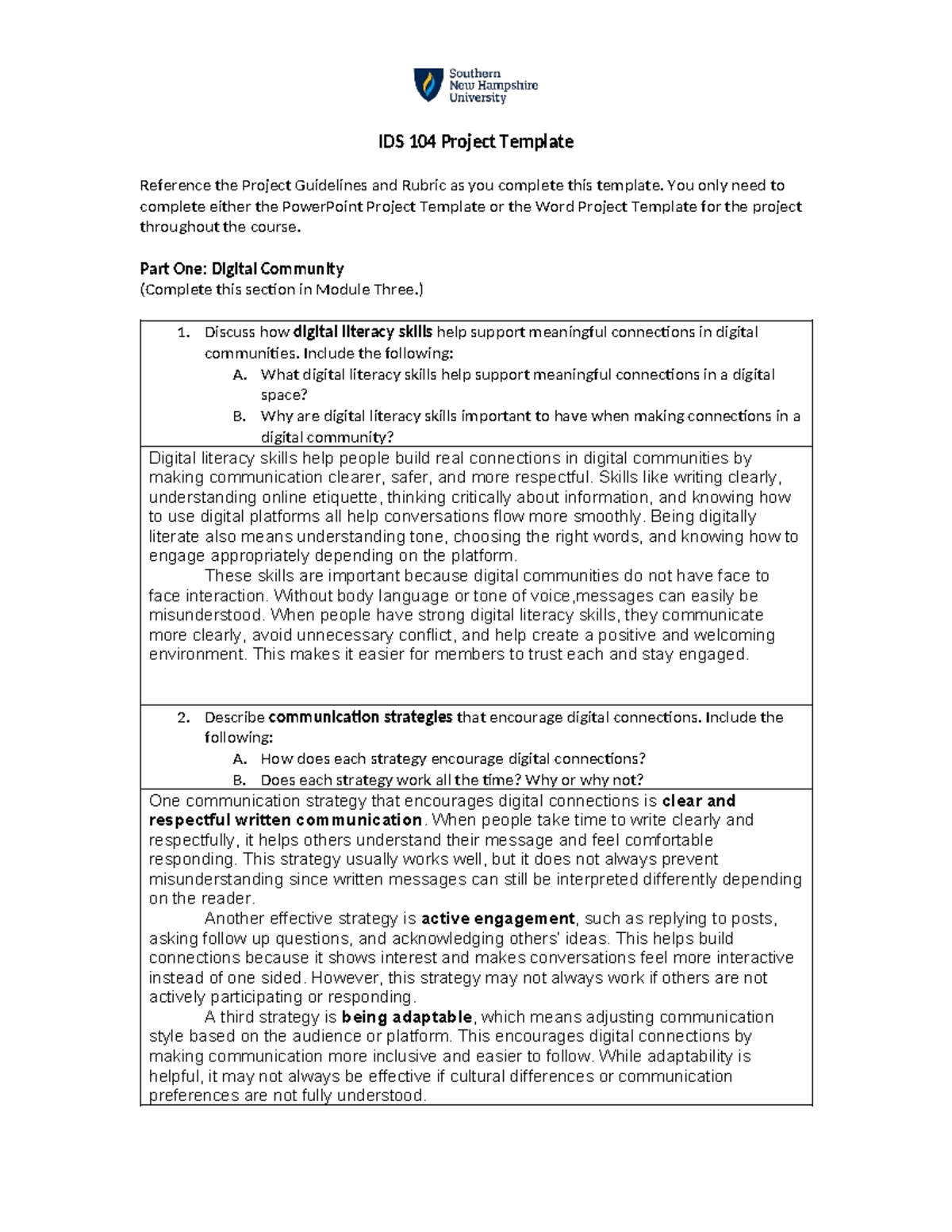 IDS 104 Project Draft: Digital Community & Growth Mindset Insights ...