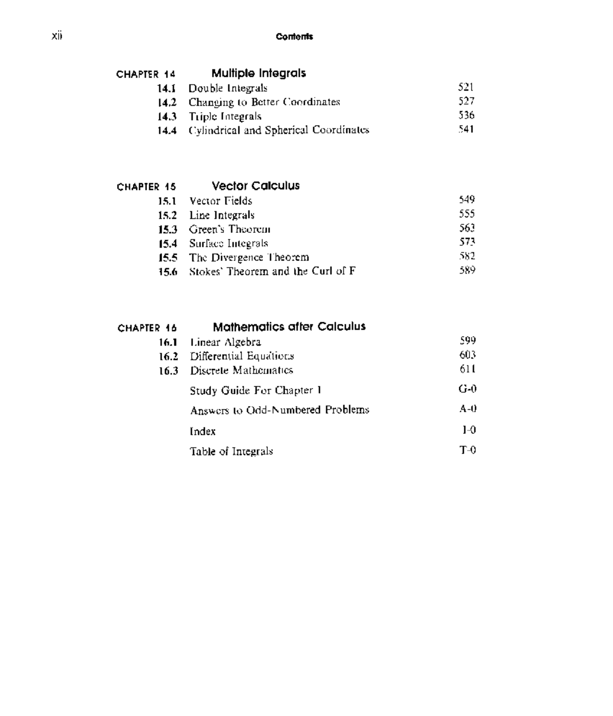 Calculus III - Final Exam Study Guide for Chapters 14, 15, and 16 - Studocu