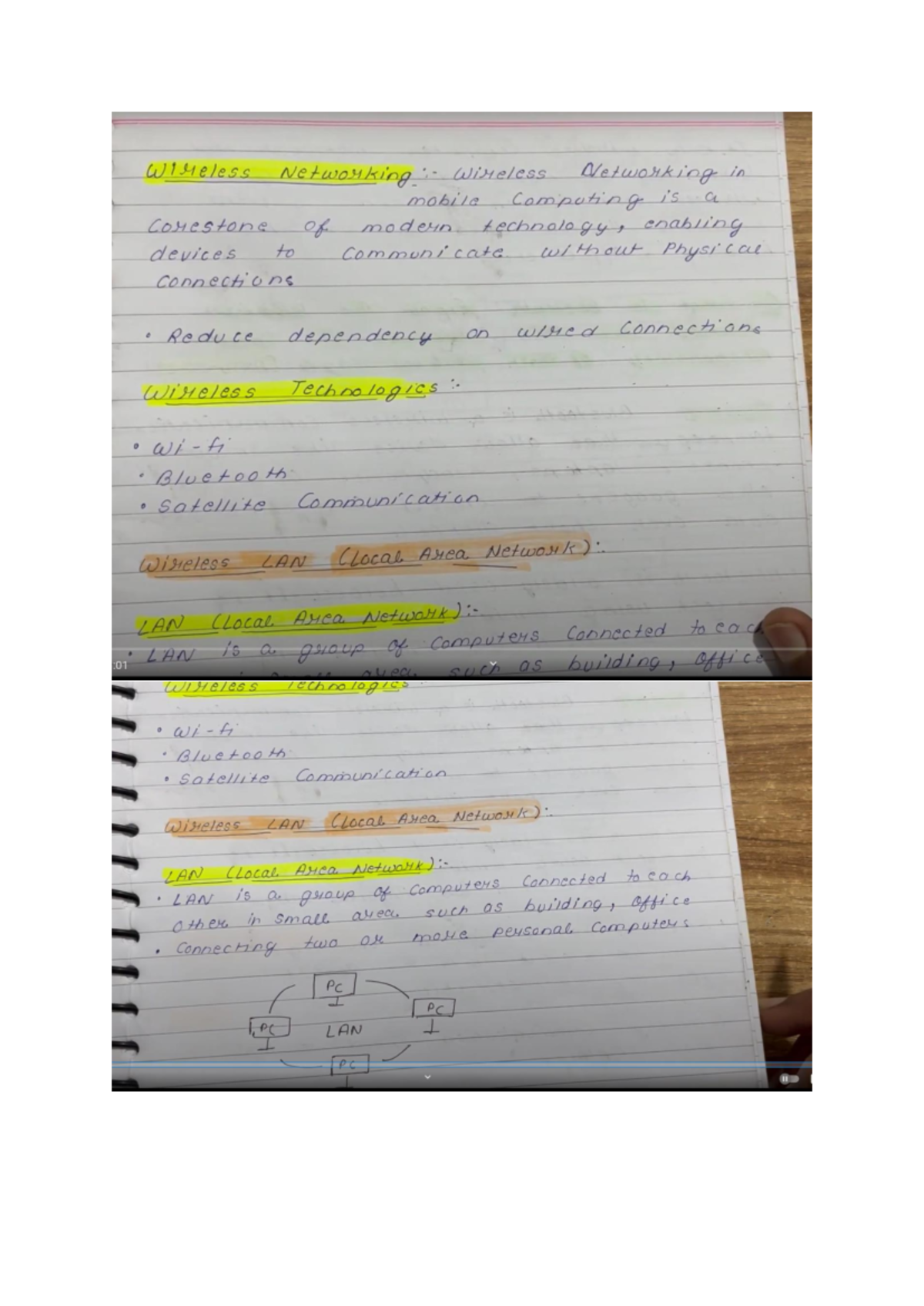 Mobile Computing Unit 2 - Lecture Notes on Wireless Technologies - Studocu