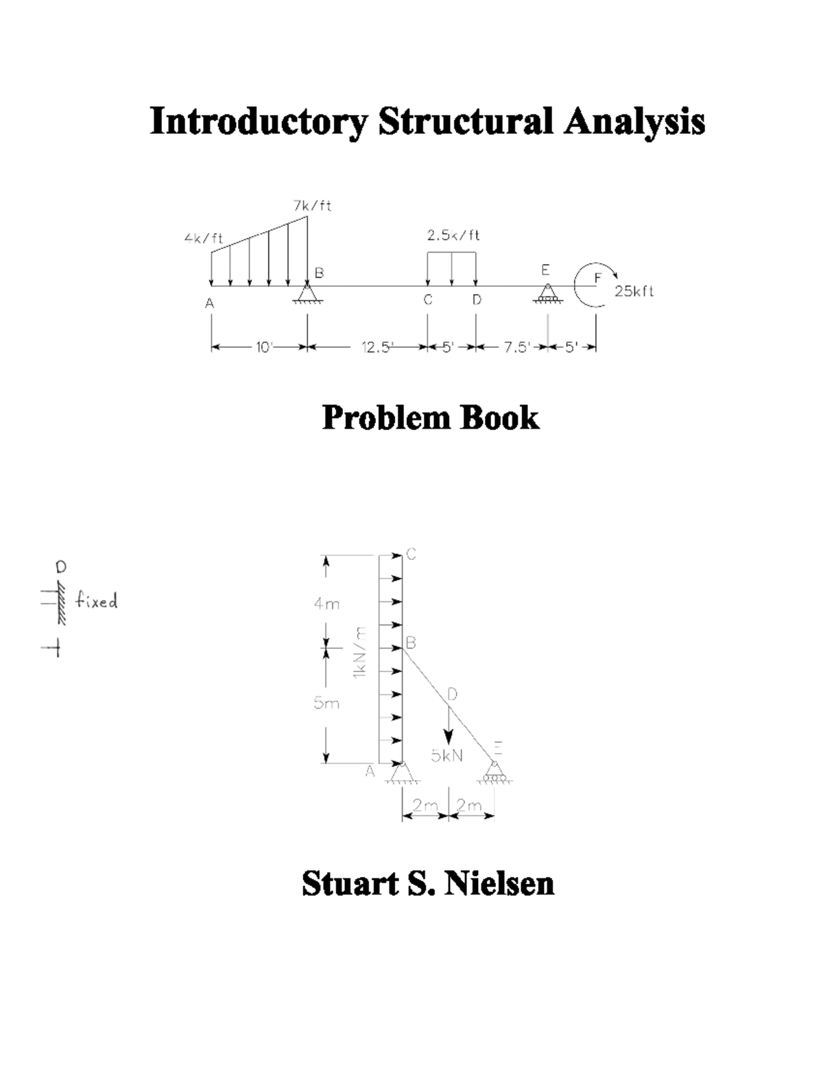 Introductory Structural Analysis Problems Notes - ENGR101 - Studocu