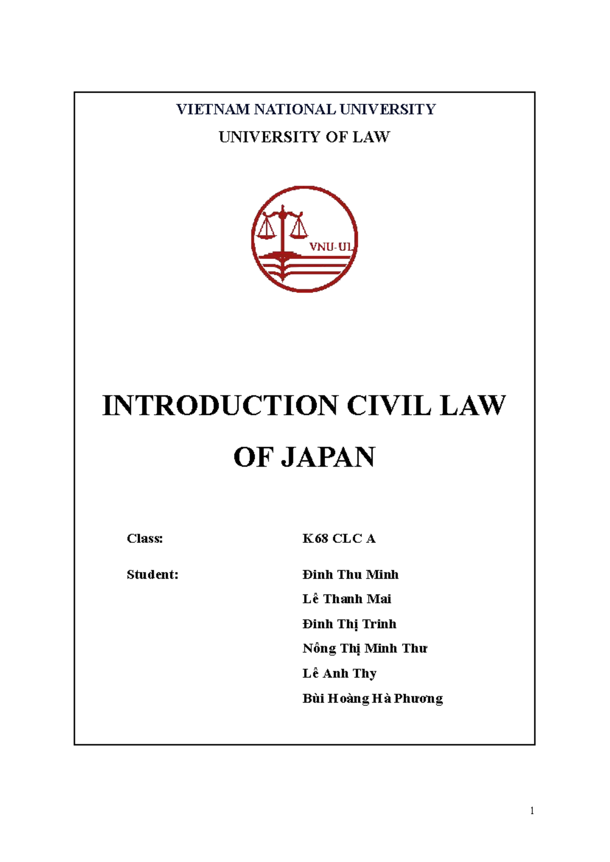 Introduction to Japanese Civil Law: Historical Developments & Key ...