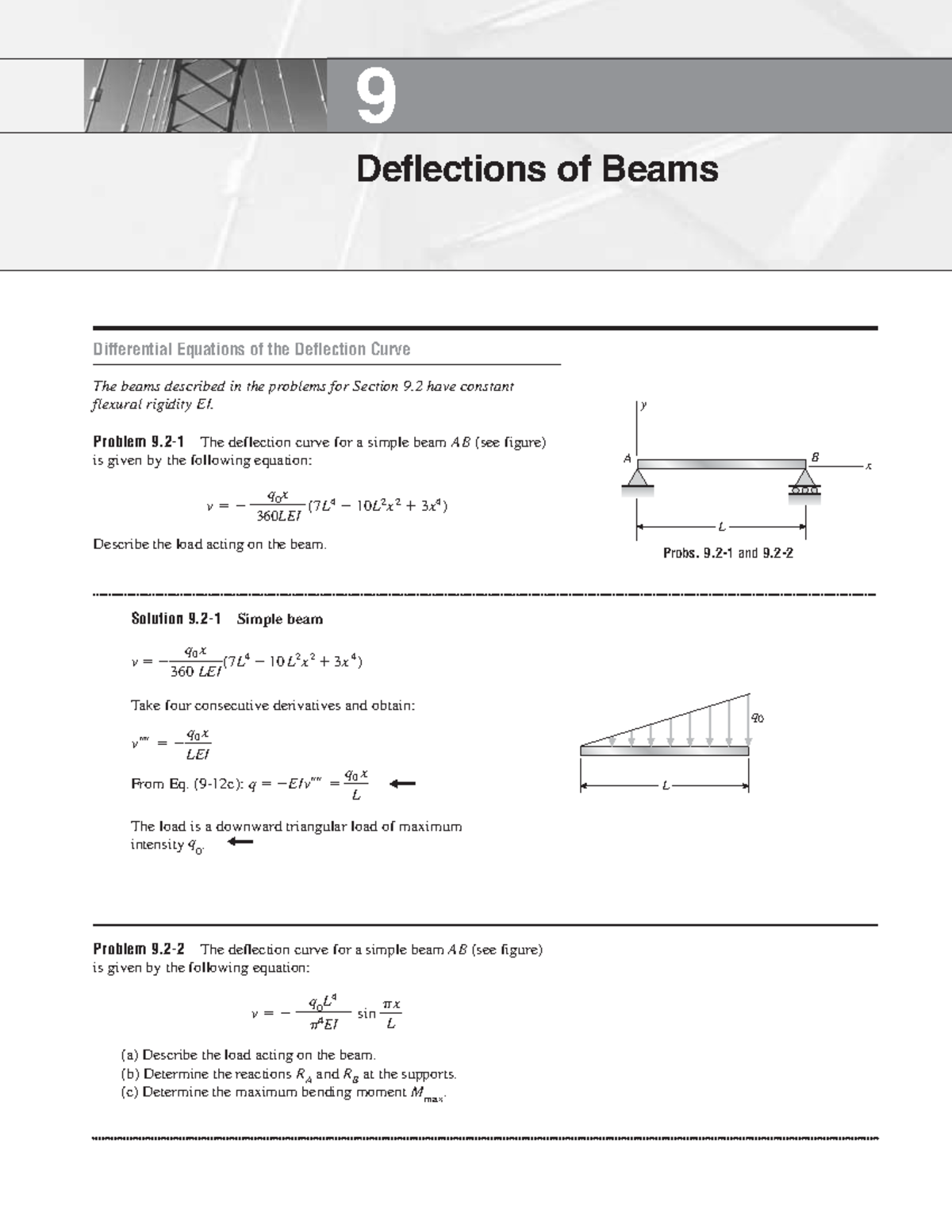 Mechanics of Materials Chap 09-01 - Differential Equations of the ...
