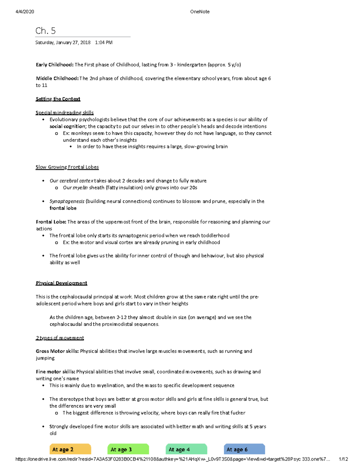 Chapter 5 - Developmental Insights in Social Psychology (PSY 101) - Studocu