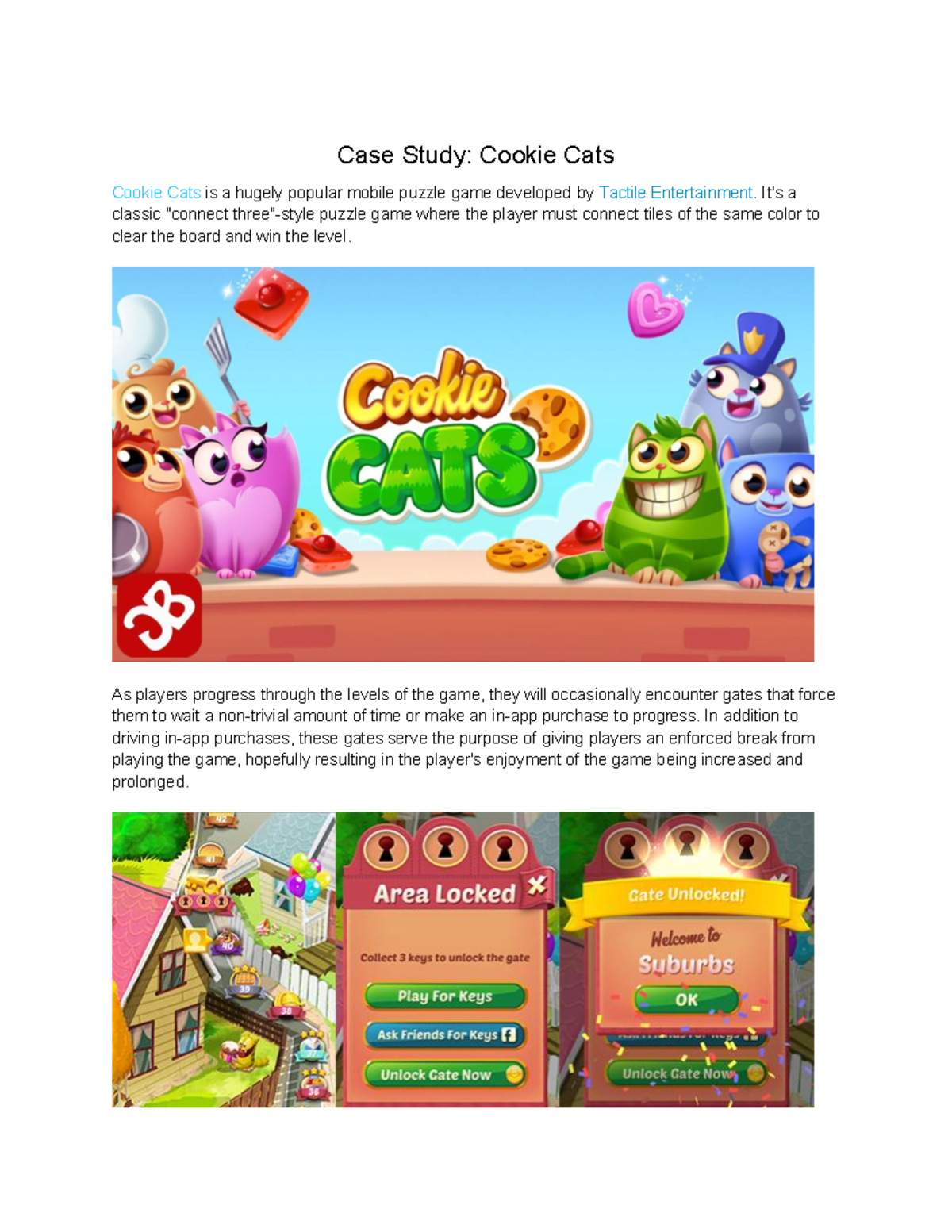 Case Study: Cookie Cats Game Mechanics and Monetization Strategies ...