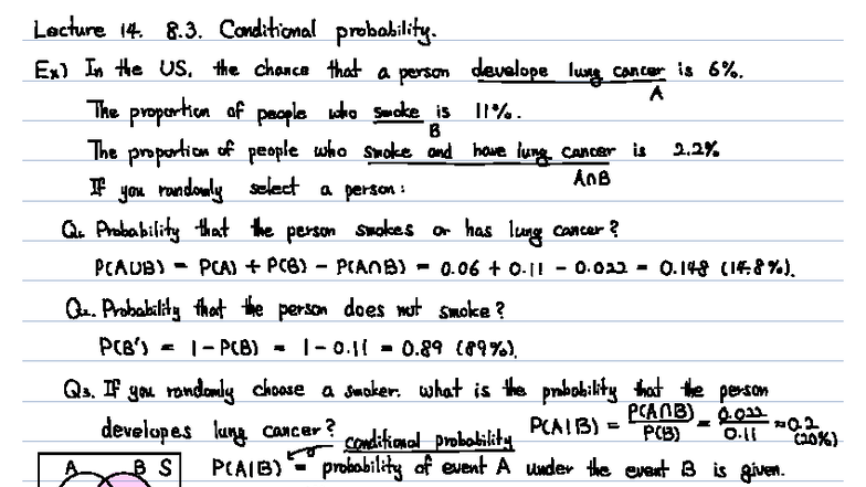 Probability Concepts and Applications - Lecture 14: Conditional ...