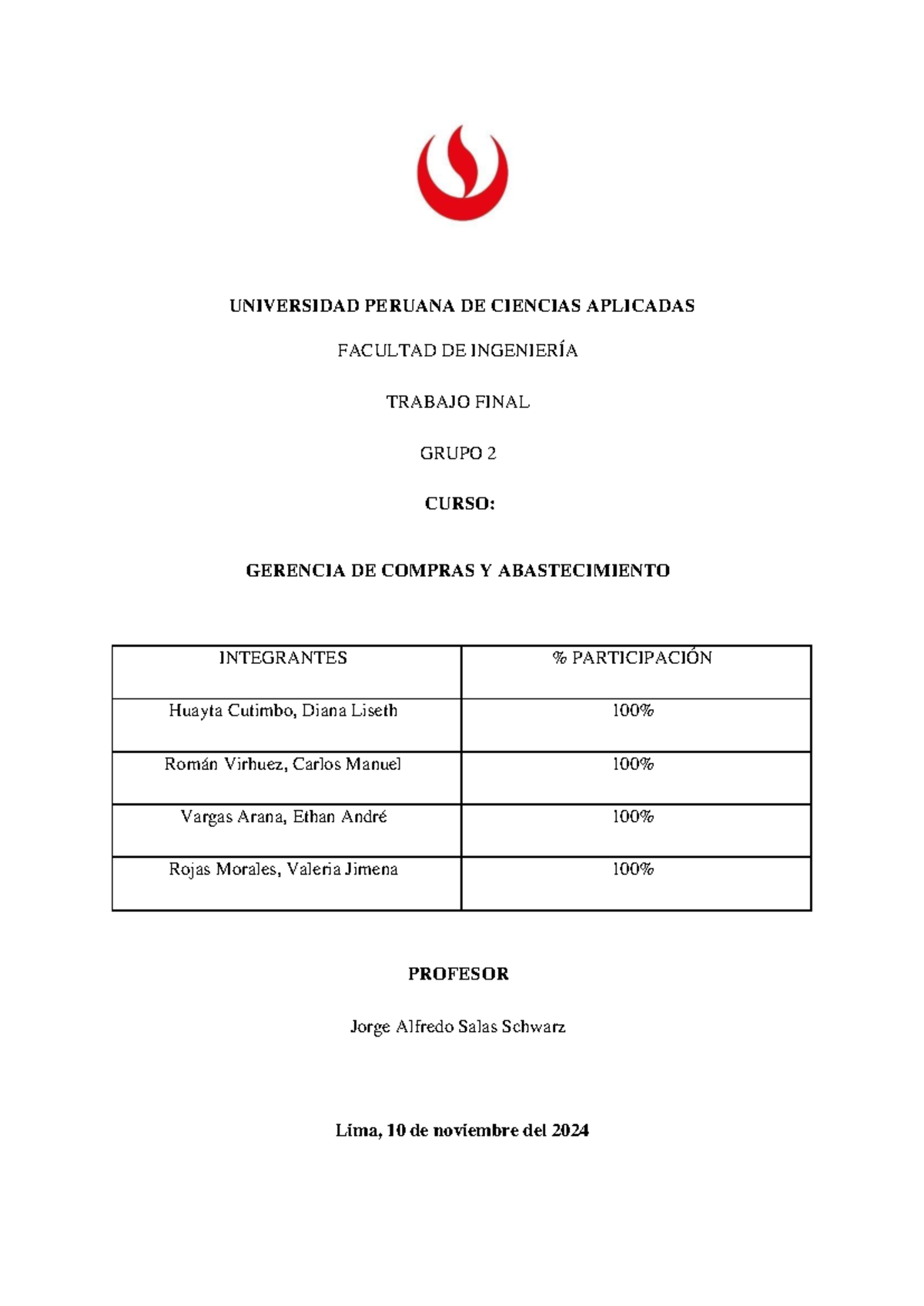 Trabajo final grupo 2: Gerencia de compras y abastecimiento en BM Plast ...