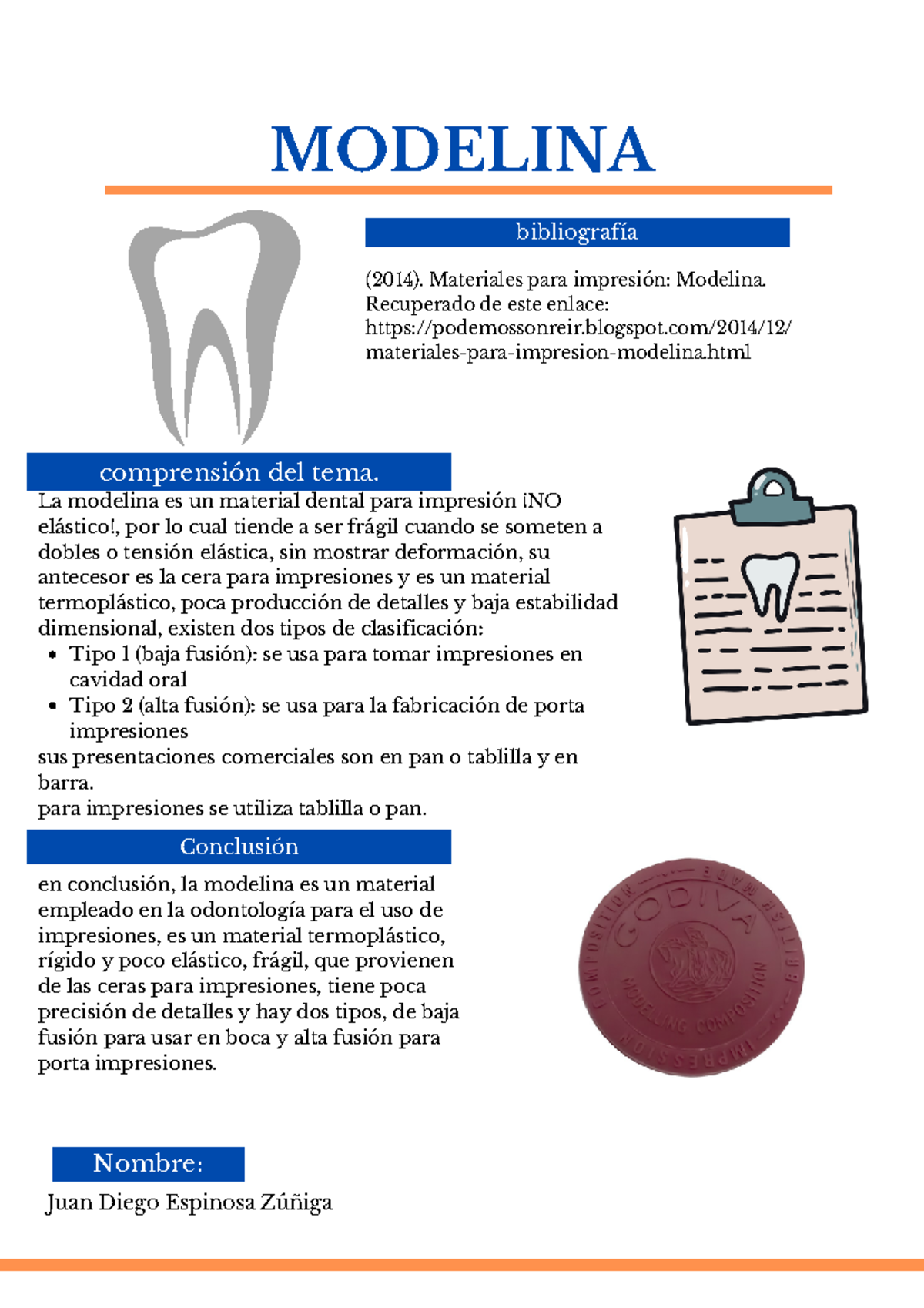 Materiales 2 - Notas sobre Modelina en Odontología y Aplicaciones - Studocu