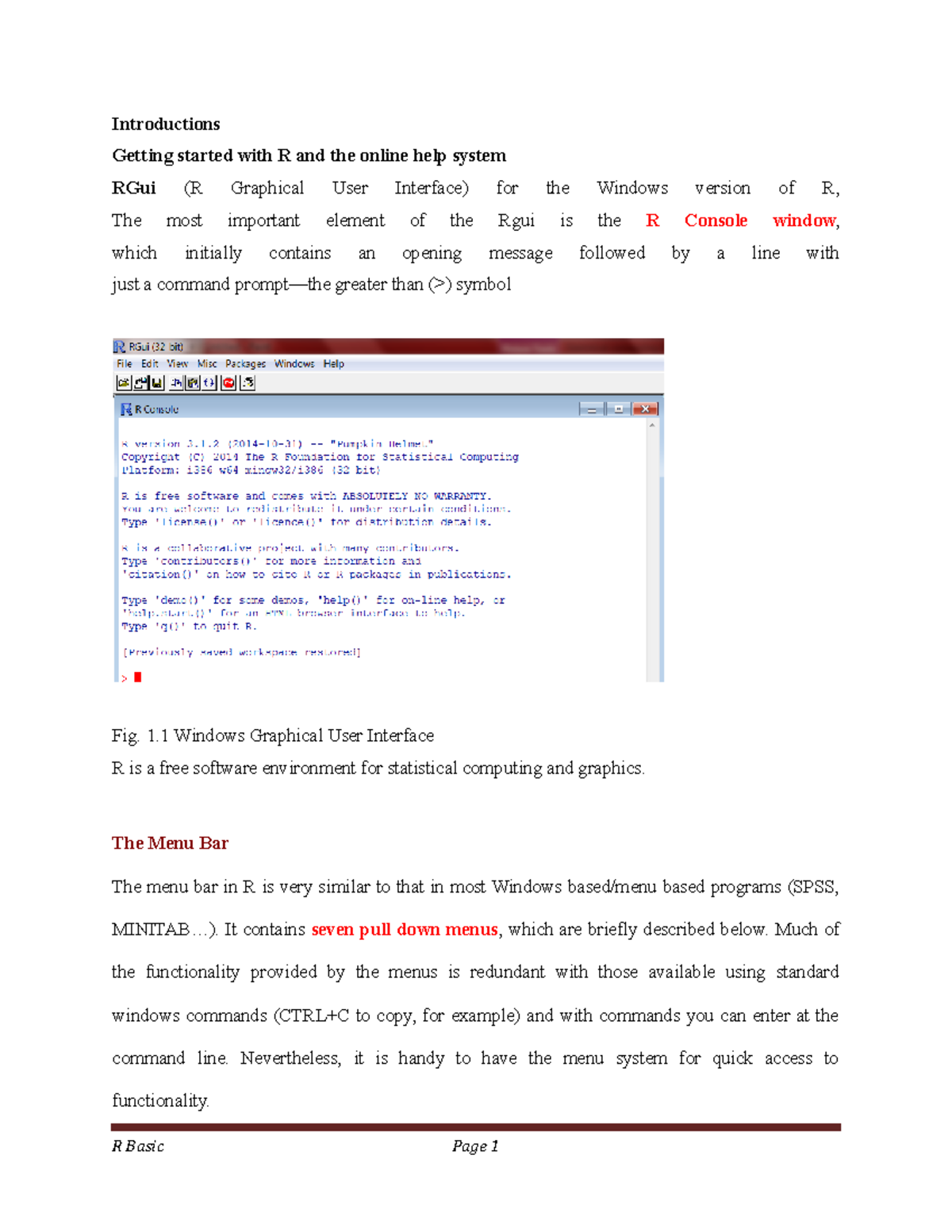 R basic - This is where I teach you how to write code in 'R ...