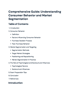 Consumer Behavior Insights: A Comprehensive Guide to Decision Processes ...