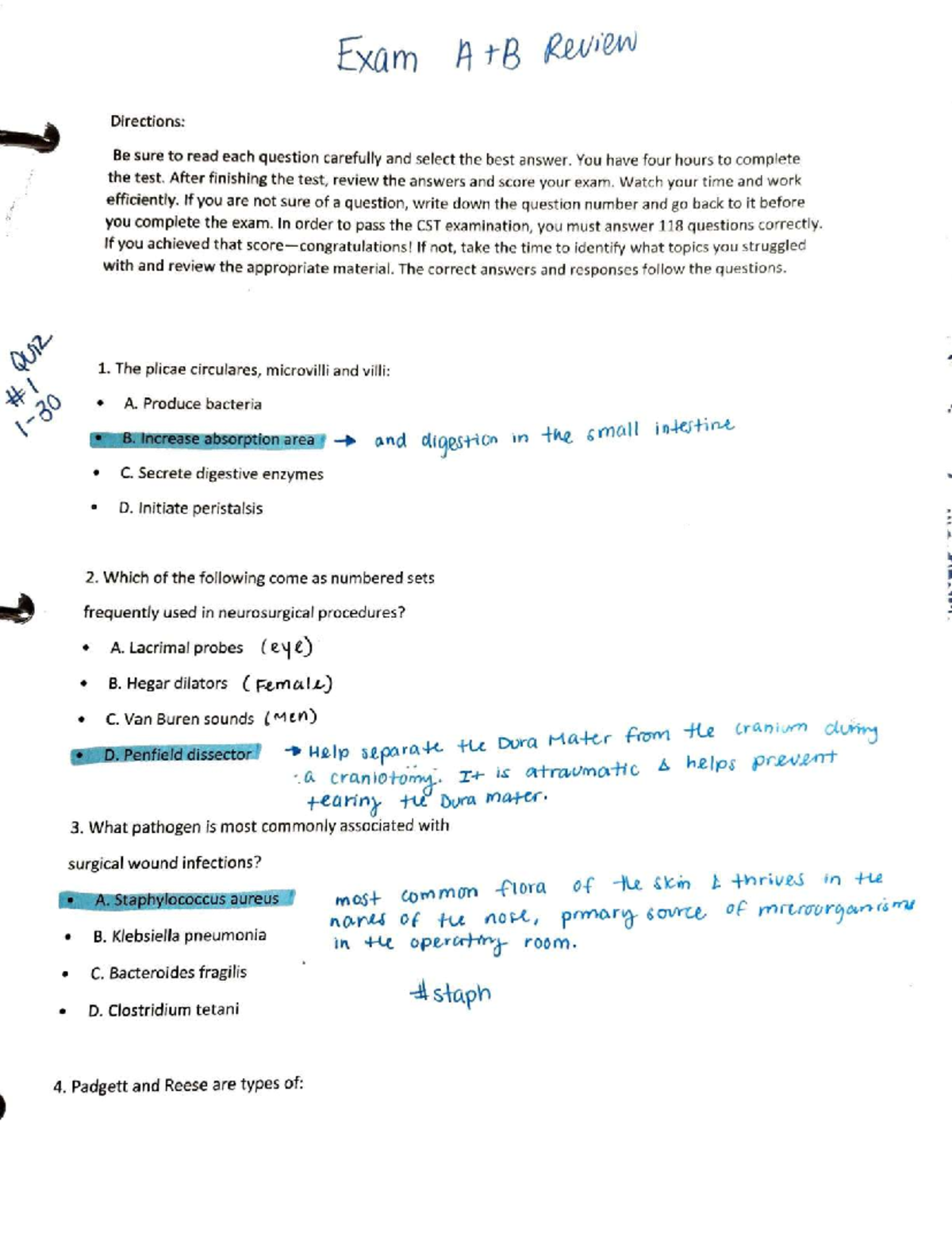 Final Exam Study Guide for Biology 101: Key Concepts and Topics - Exam ...