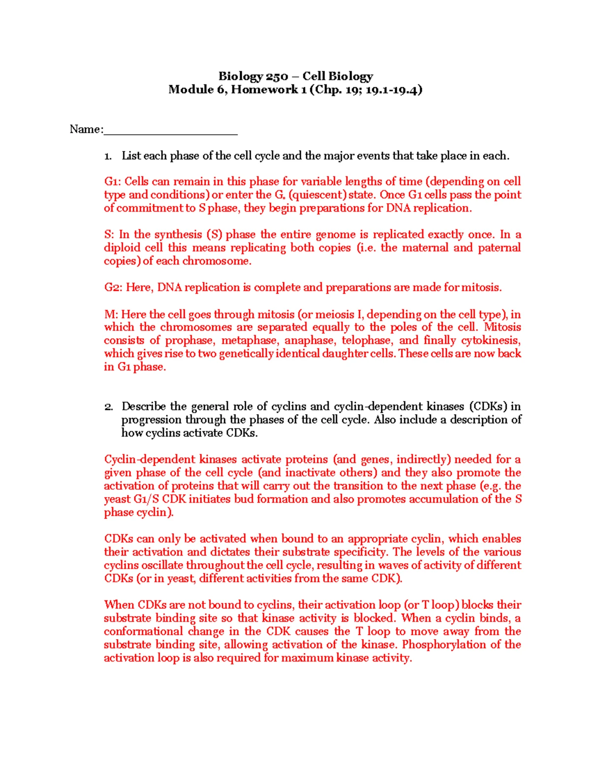 BIOL101 Chapter 8 Notes - Chapter 8: Patterns of Inheritance BIOL101 ...