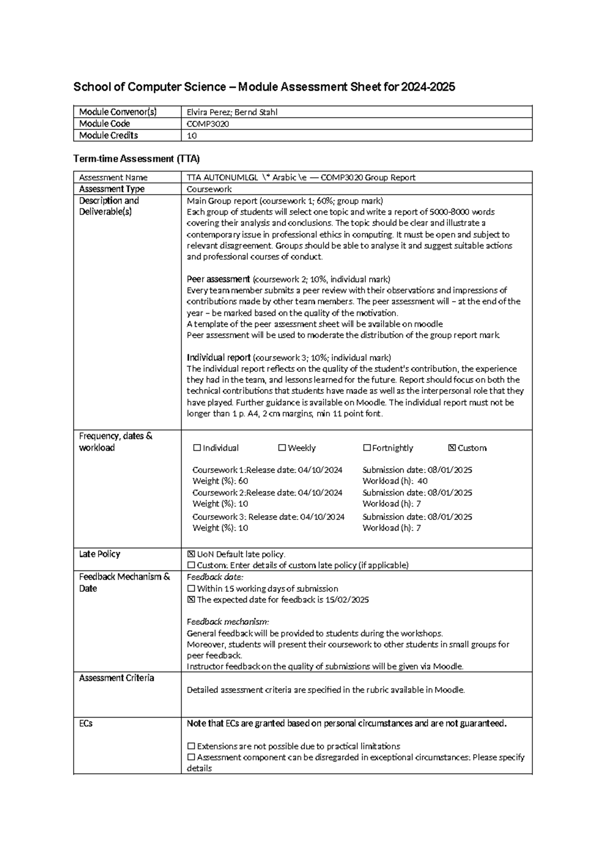 COMP3020 assessment sheet 24-25 moderated - School of Computer Science ...
