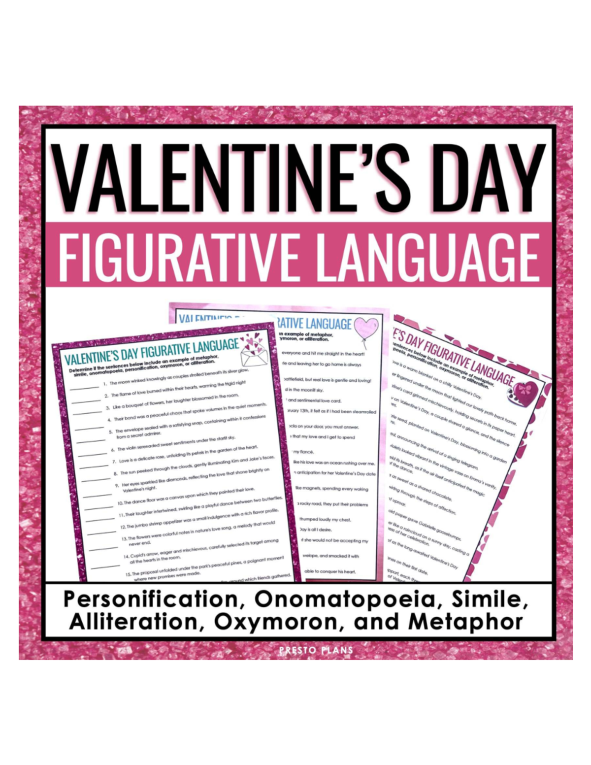1 VALENTINES DAY FIGURATIVE LANGUAGE ASSIGNMENTS - Studocu