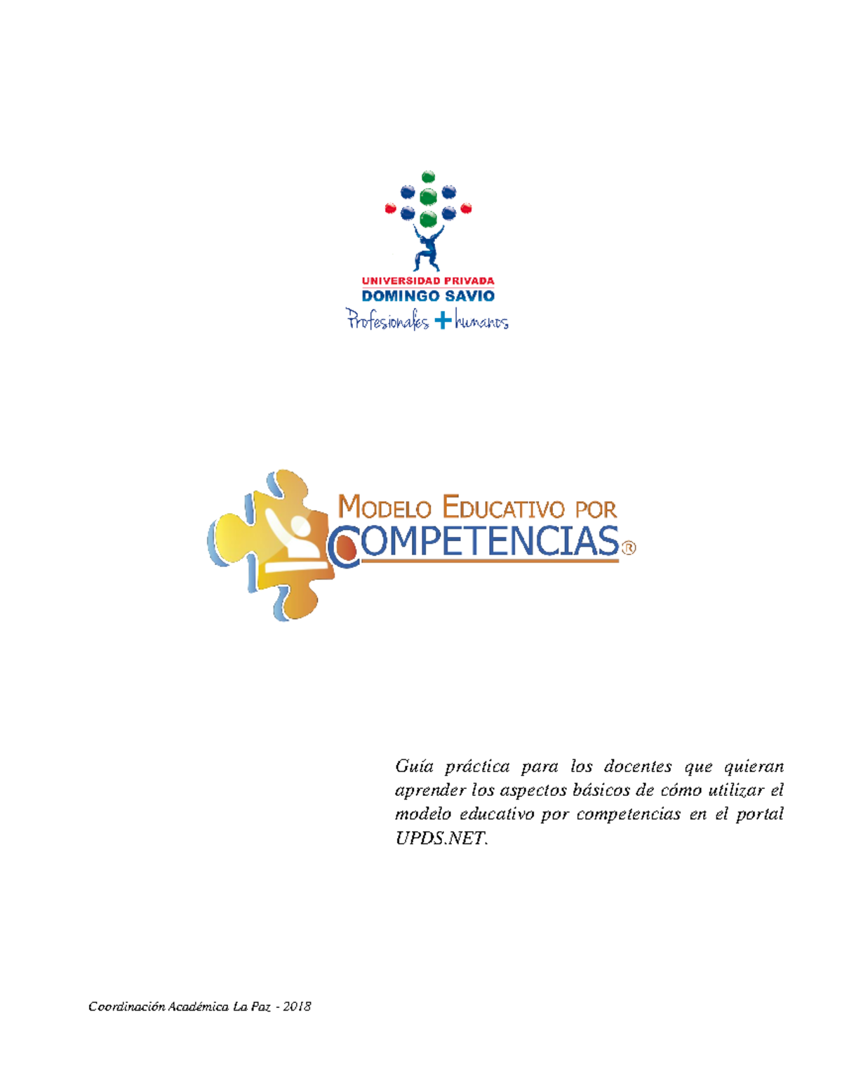 Guía Práctica: Diseño de Proyecto Formativo por Competencias (2018) - Document Preview
