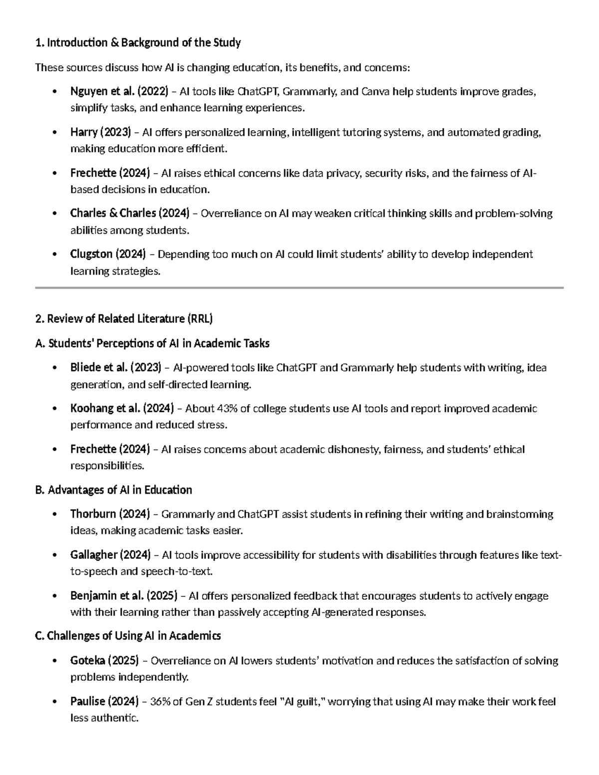 Panelist%20question - For future researchers - 1. Introduction ...