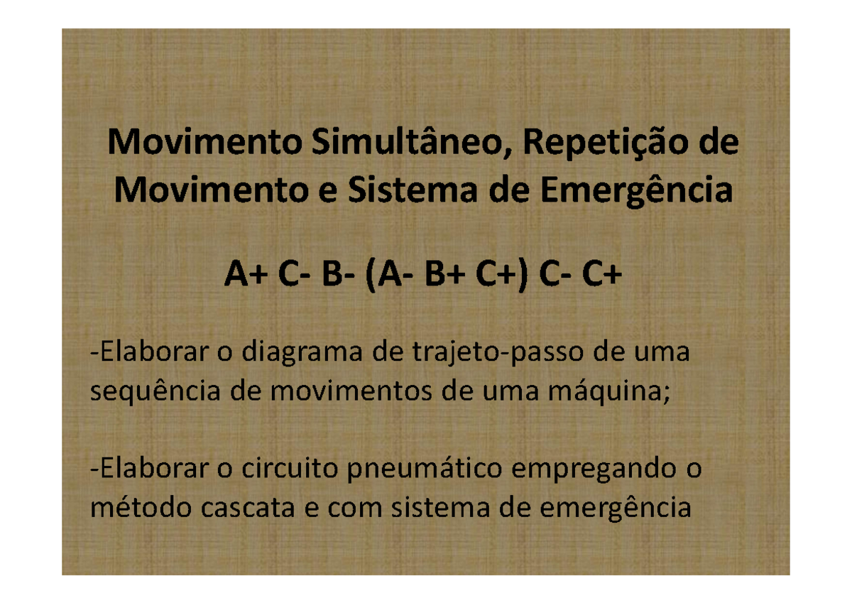 8-Circuitos Sequenciais-Movimentos Simultâneo Repetição e Sistema de Emergência - Document Preview