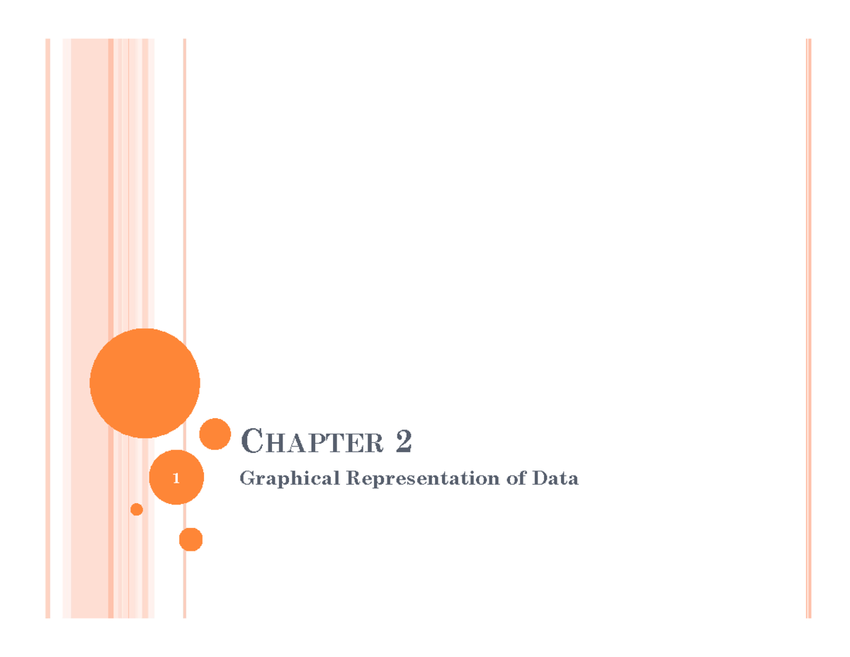 Stats 101: Chapter 2 - Graphical Data Representation Techniques - Studocu